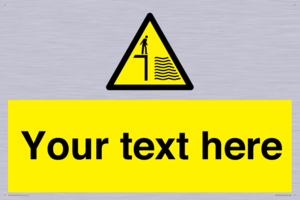 Custom Deep Water Sign